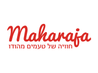 עיצוב לוגו לרשת מהרג'ה המייבאת ומשווקת מזון הודי